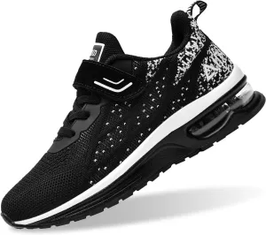PERSOUL Air Shoes for Boys Girls Kids Children Tennis Sports Athletic Gym Running Sneakers