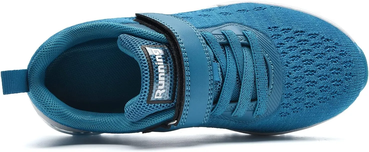 PERSOUL Air Shoes for Boys Girls Kids Children Tennis Sports Athletic Gym Running Sneakers