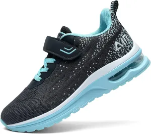 PERSOUL Air Shoes for Boys Girls Kids Children Tennis Sports Athletic Gym Running Sneakers