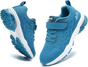PERSOUL Air Shoes for Boys Girls Kids Children Tennis Sports Athletic Gym Running Sneakers