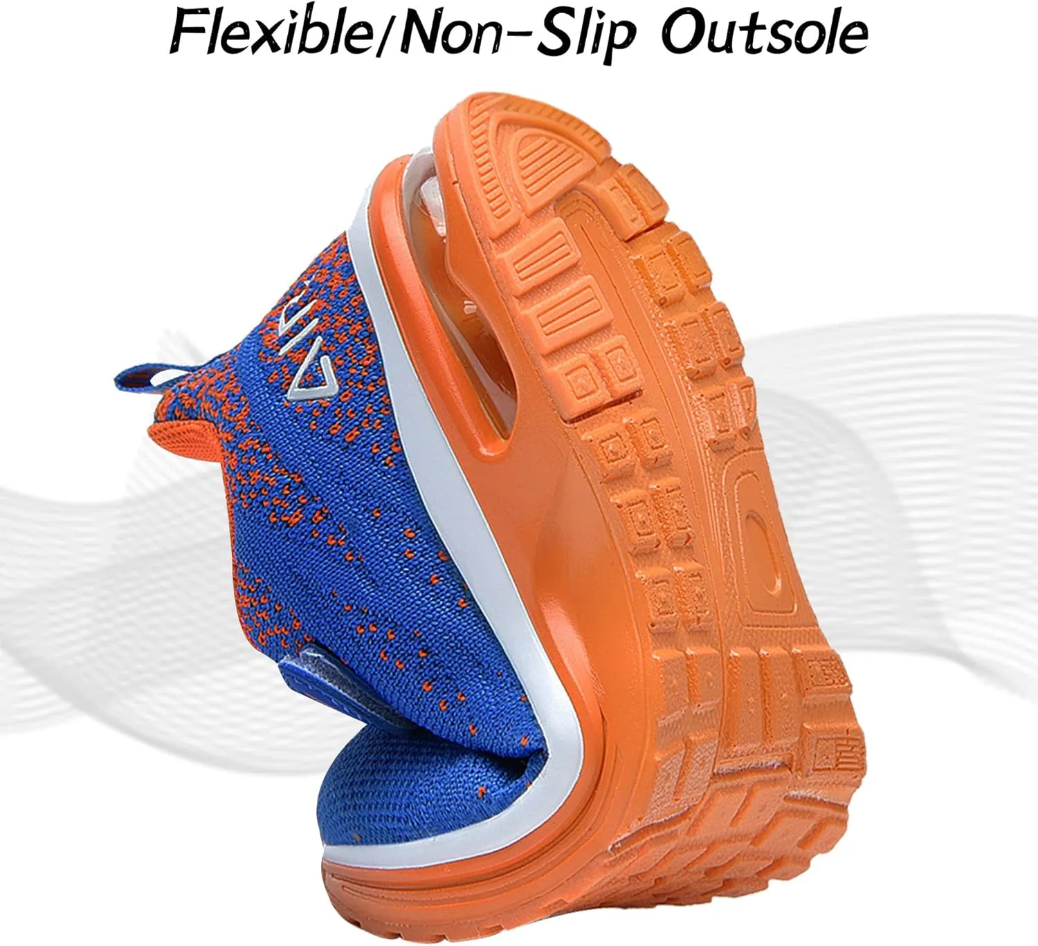 PERSOUL Air Shoes for Boys Girls Kids Children Tennis Sports Athletic Gym Running Sneakers