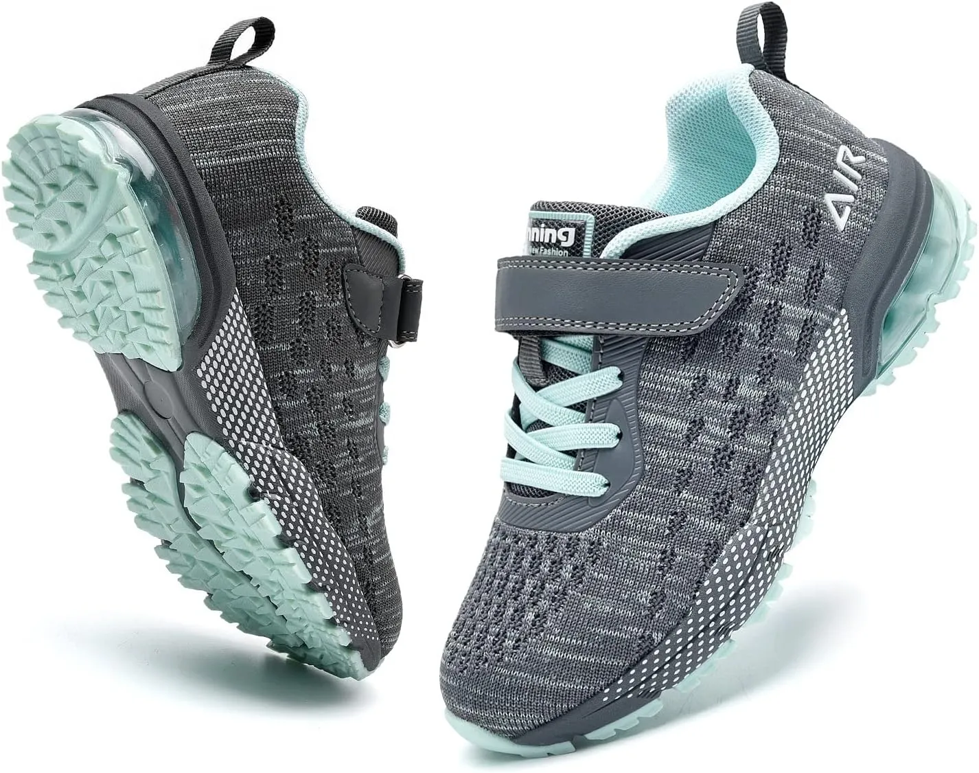 PERSOUL Air Shoes for Boys Girls Kids Children Tennis Sports Athletic Gym Running Sneakers