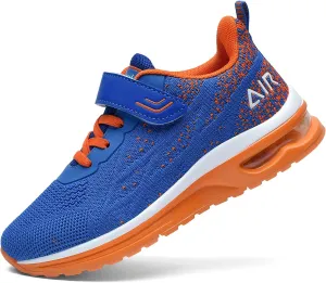 PERSOUL Air Shoes for Boys Girls Kids Children Tennis Sports Athletic Gym Running Sneakers