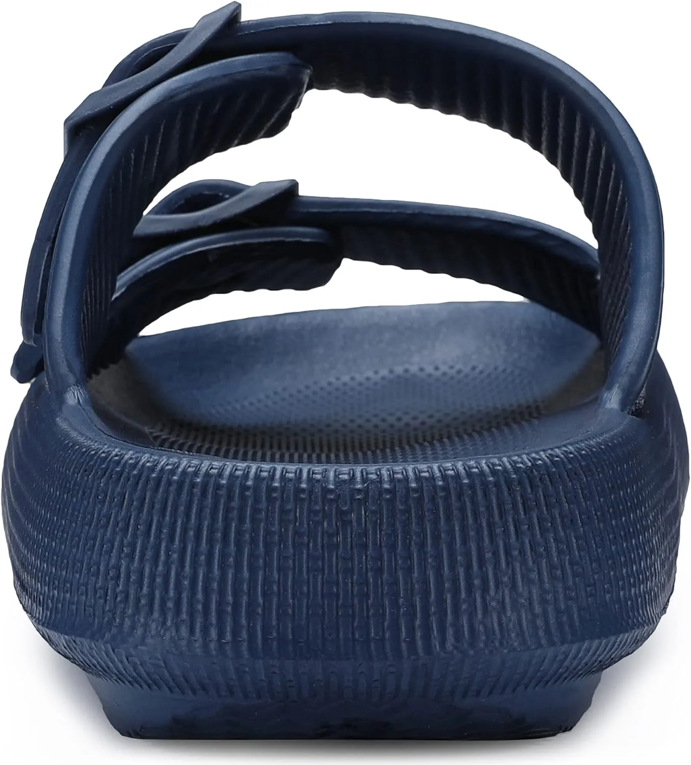 Pillow Slippers for Women Men - Cloud Slides Double Buckle Adjustable - EVA Ultra Cushion Sandals