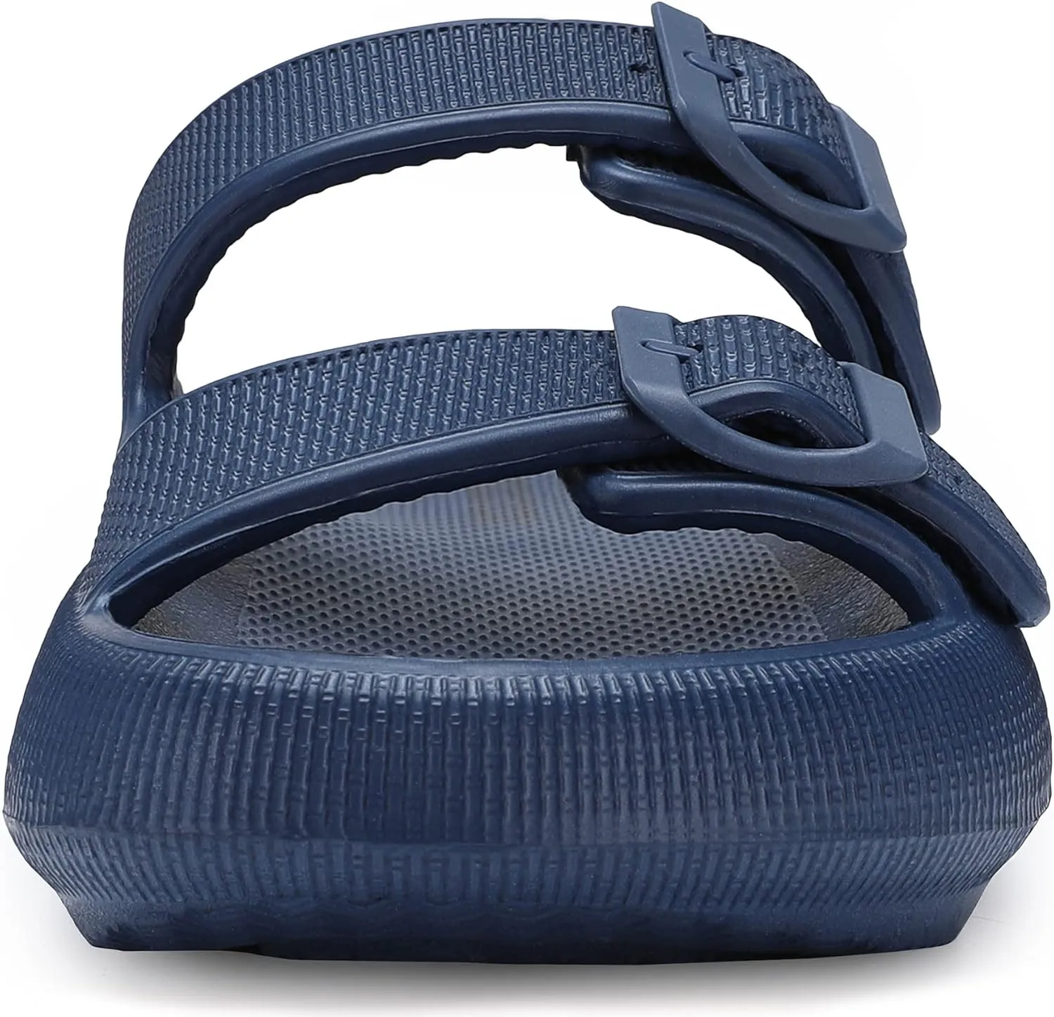 Pillow Slippers for Women Men - Cloud Slides Double Buckle Adjustable - EVA Ultra Cushion Sandals
