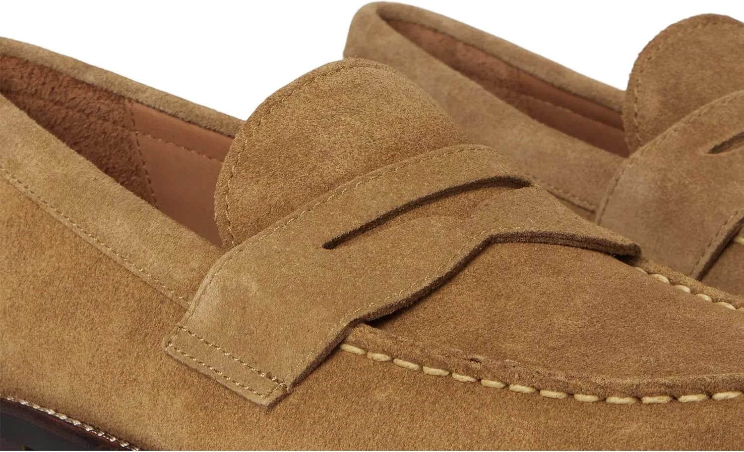 POLO RALPH LAUREN Men's Alston Suede Penny Loafers