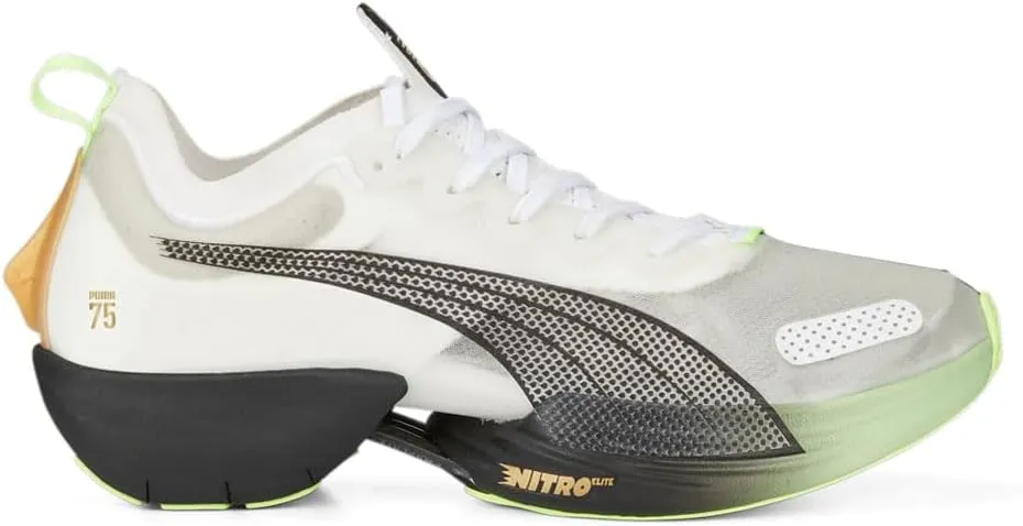 PUMA Mens Fast-R Nitro Elite Run 75 Running Sneakers Shoes - Black