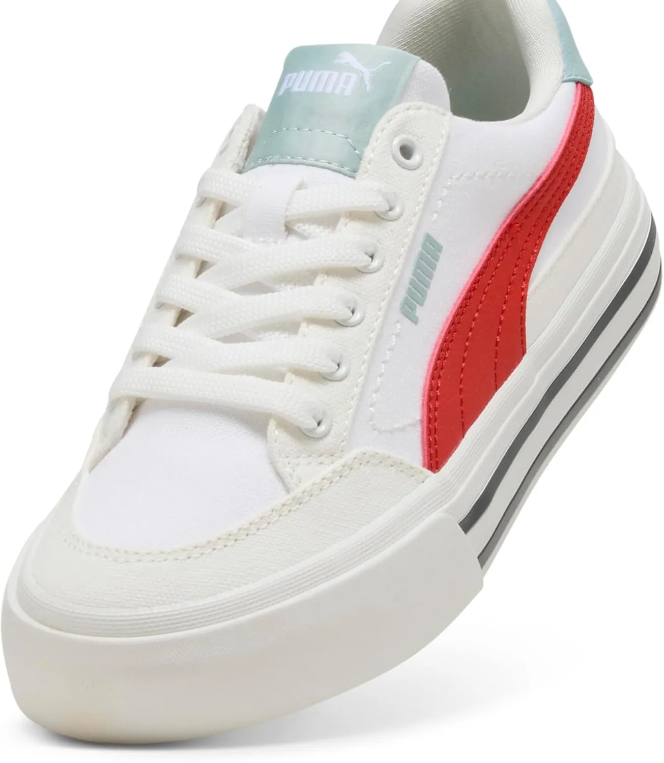 PUMA Unisex-Child Court Classic Vulc Sneaker