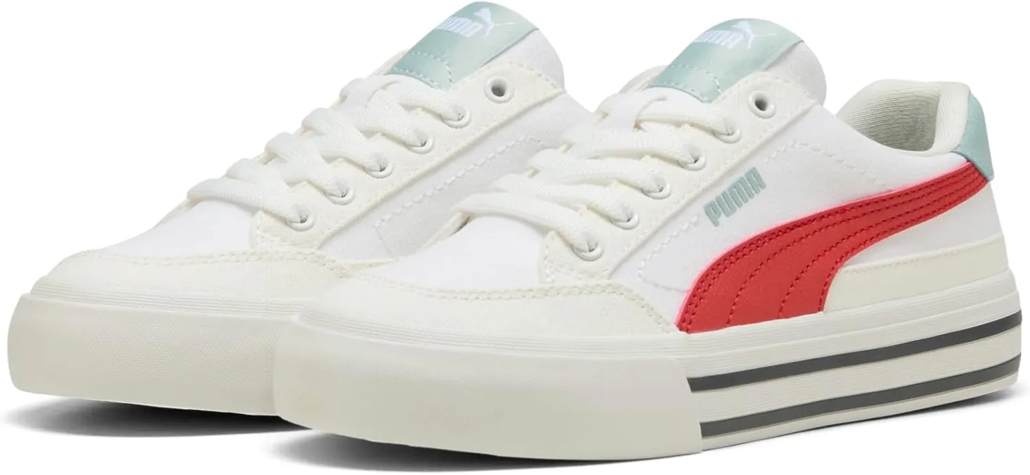 PUMA Unisex-Child Court Classic Vulc Sneaker