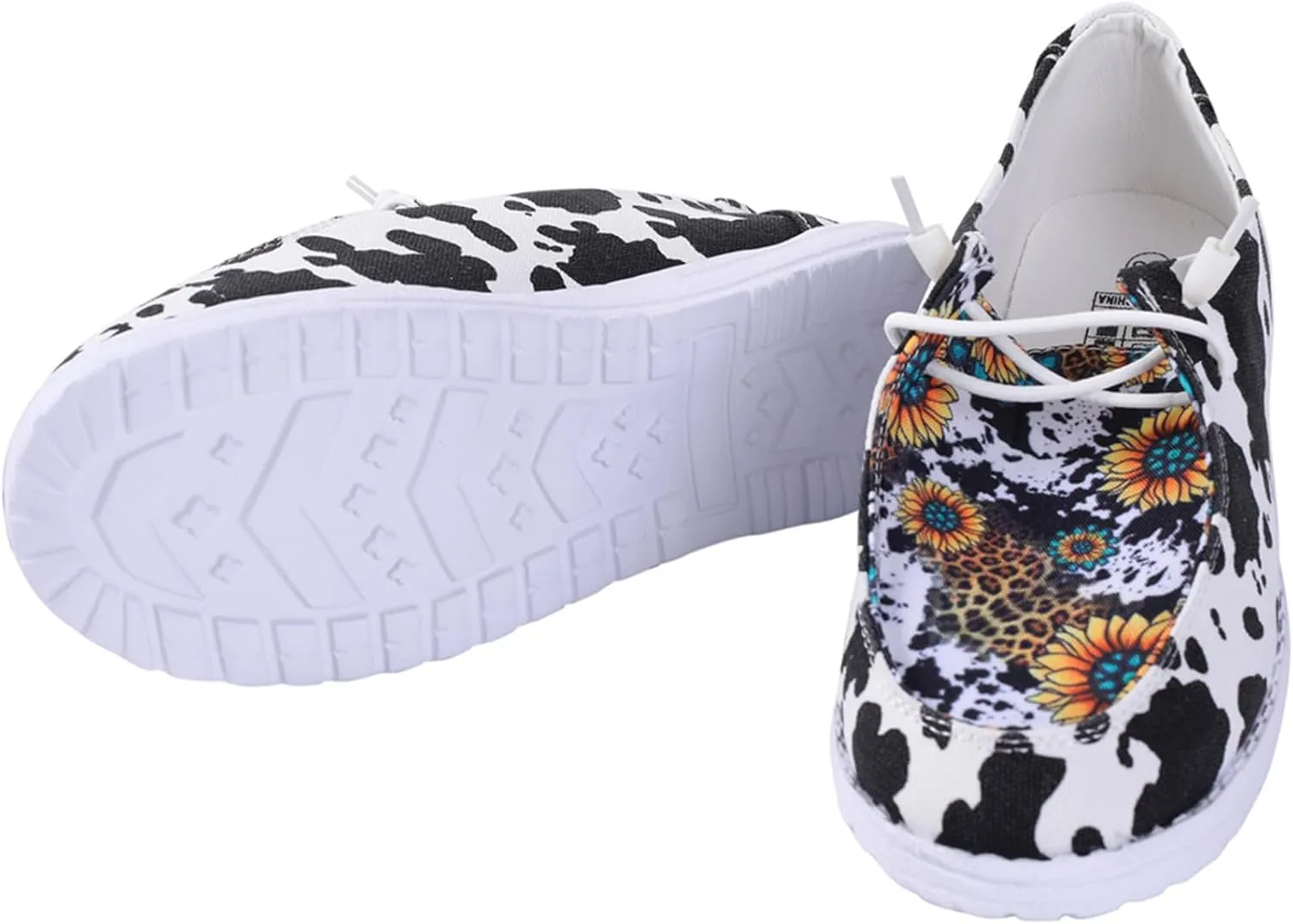 RACHAPE Womens Shoes Sneakers Boho Blanket Shoes Multiple Colors Women's Lace Up Loafers | Comfortable & Light-Weight