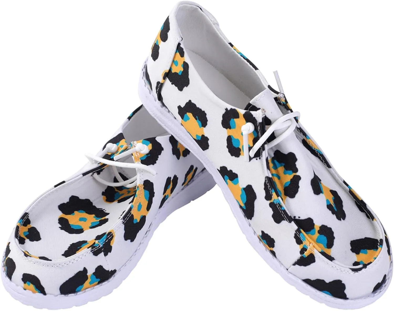 RACHAPE Womens Shoes Sneakers Boho Blanket Shoes Multiple Colors Women's Lace Up Loafers | Comfortable & Light-Weight