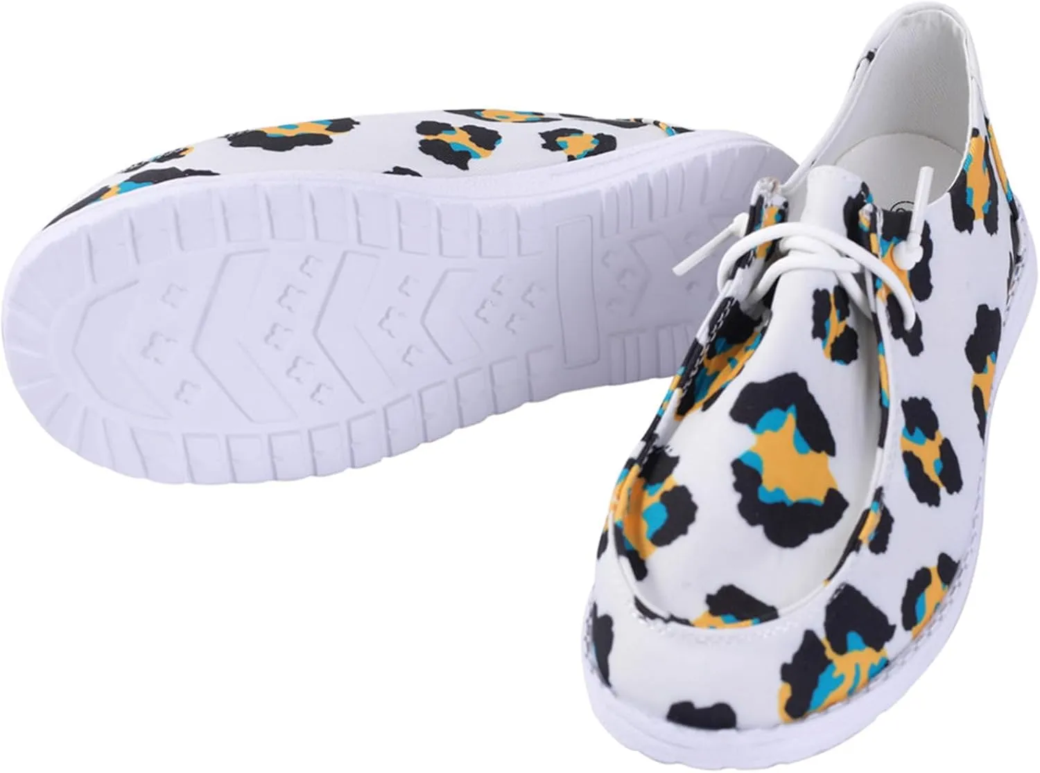 RACHAPE Womens Shoes Sneakers Boho Blanket Shoes Multiple Colors Women's Lace Up Loafers | Comfortable & Light-Weight