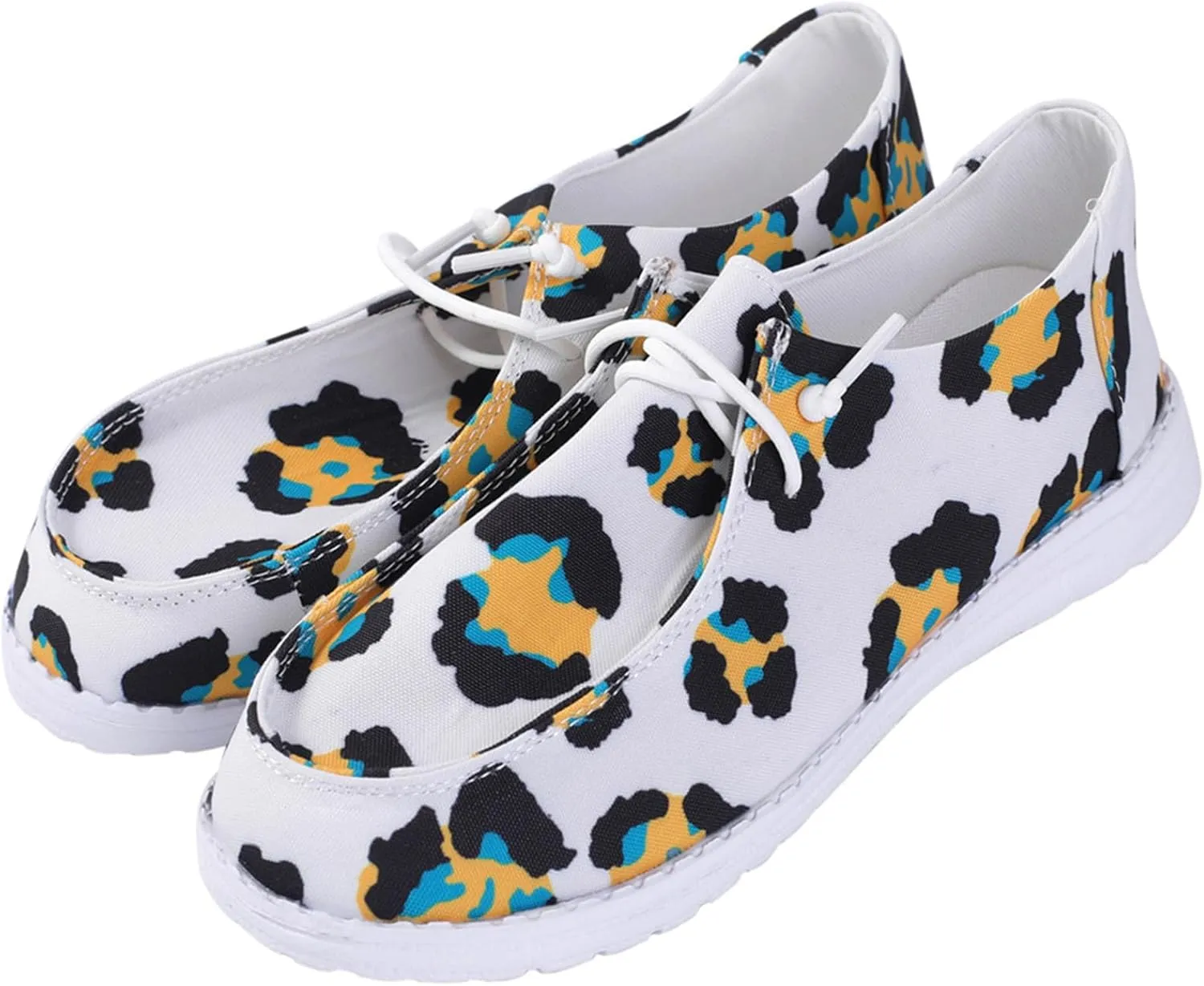 RACHAPE Womens Shoes Sneakers Boho Blanket Shoes Multiple Colors Women's Lace Up Loafers | Comfortable & Light-Weight