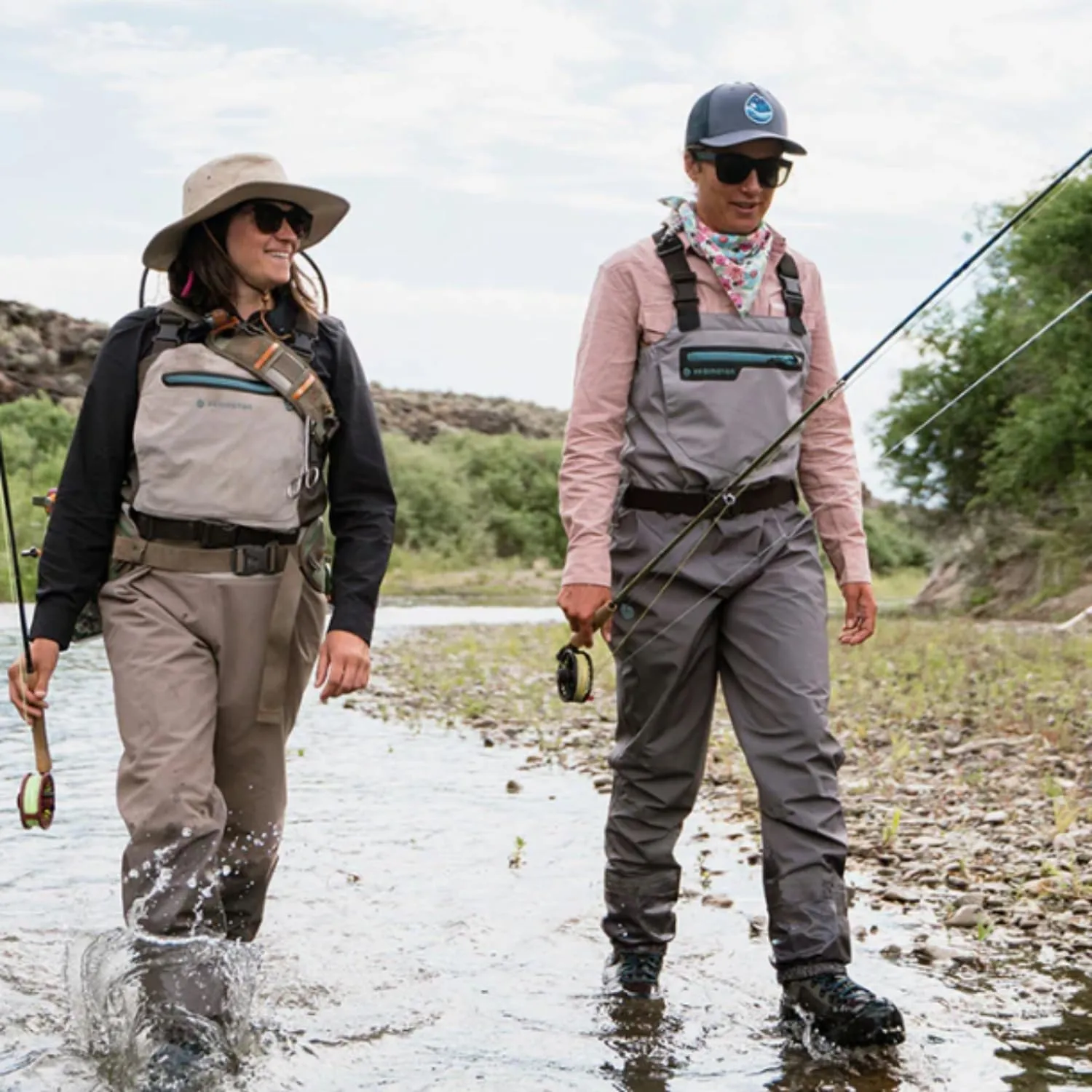 Redington Benchmark Wading Boots for Women - Sticky Rubber/Felt Sole Designed for Fly Fishing - Quick Drying and Abrasion Resistant