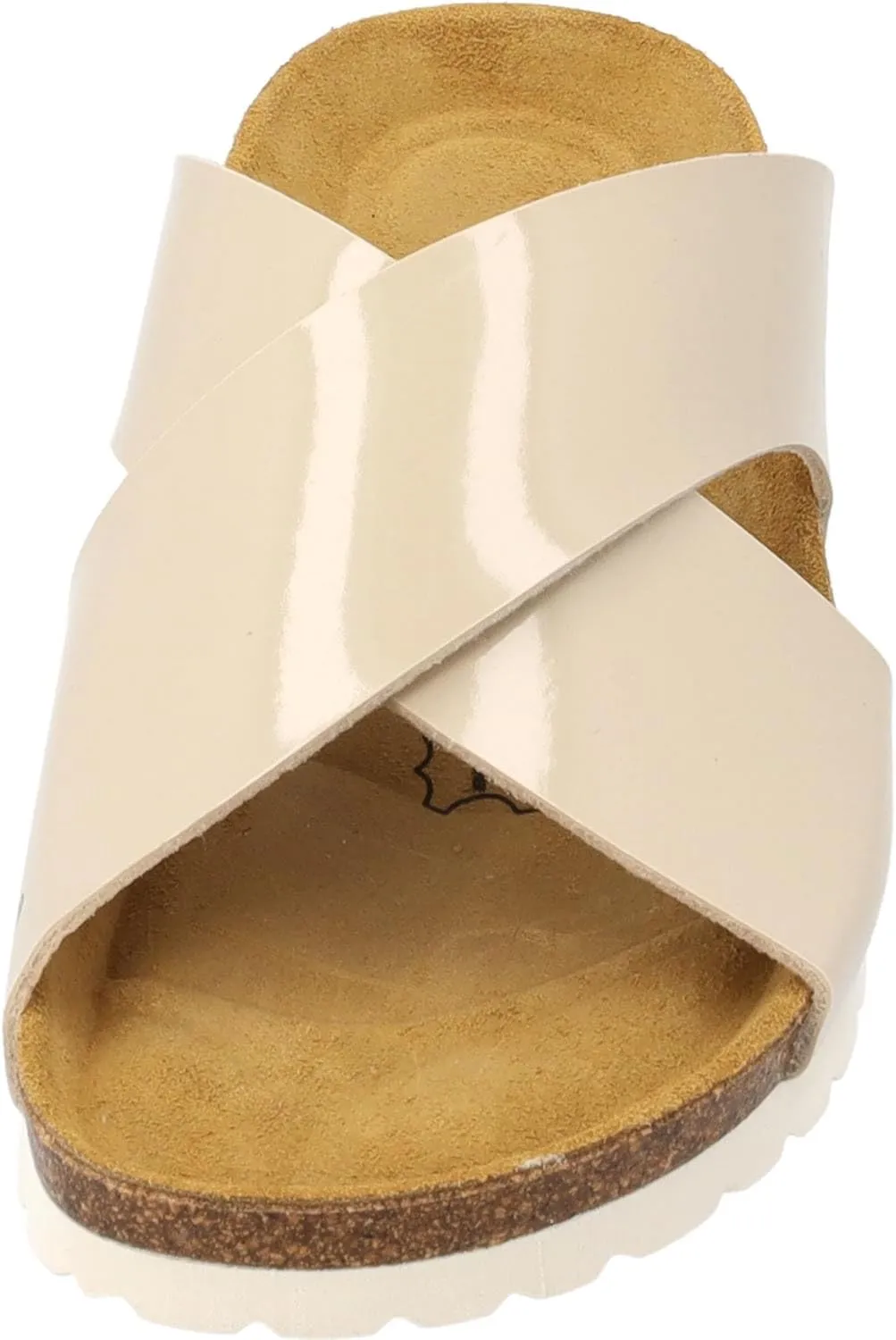 Rianel Women's Mules - Comfortable Sandals with Crossed Straps - Slippers - Fashionable Summer Shoes