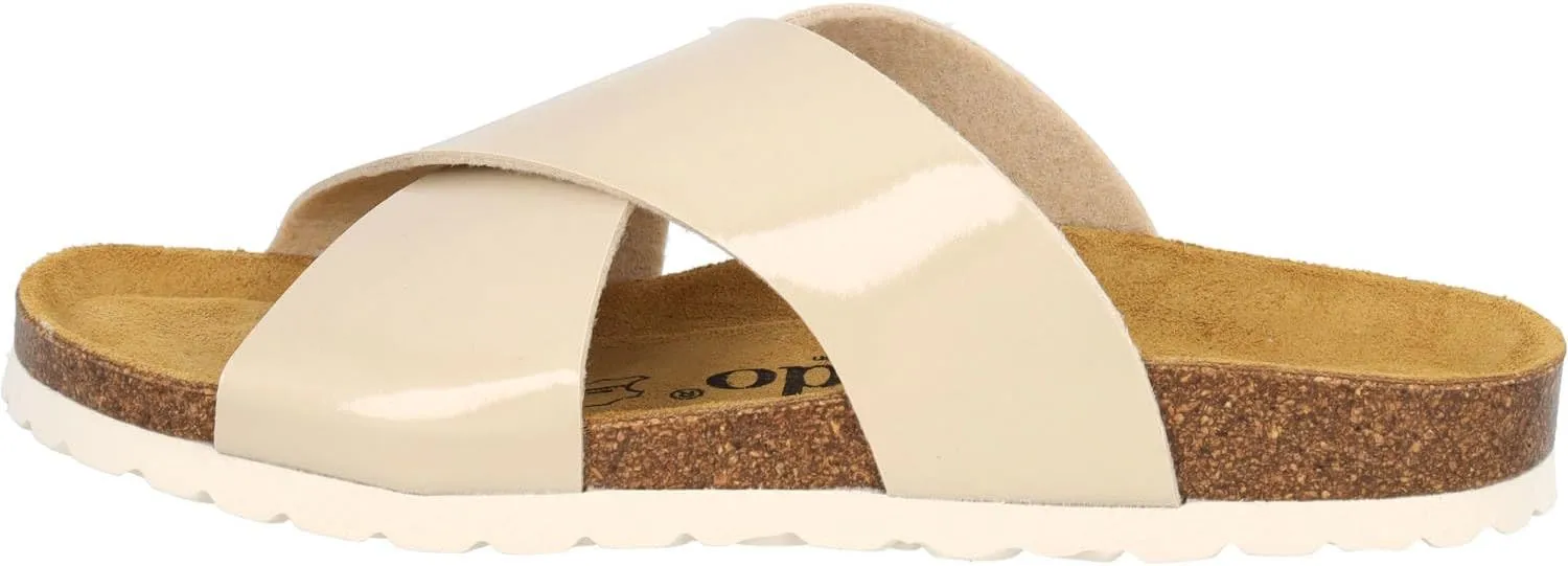 Rianel Women's Mules - Comfortable Sandals with Crossed Straps - Slippers - Fashionable Summer Shoes