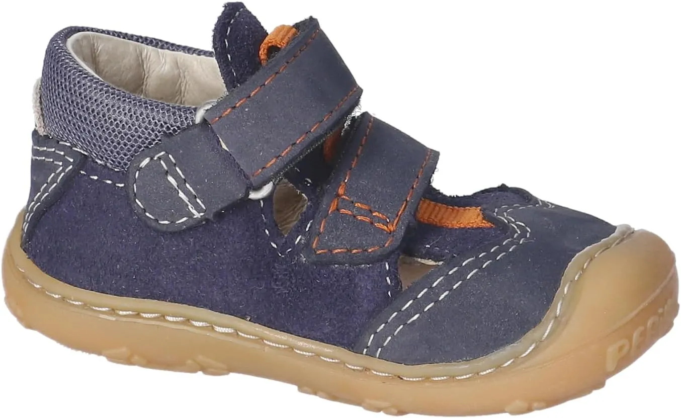 RICOSTA EBI Boys Girls Low Top Trainers Learning to Walk Width Medium Loose