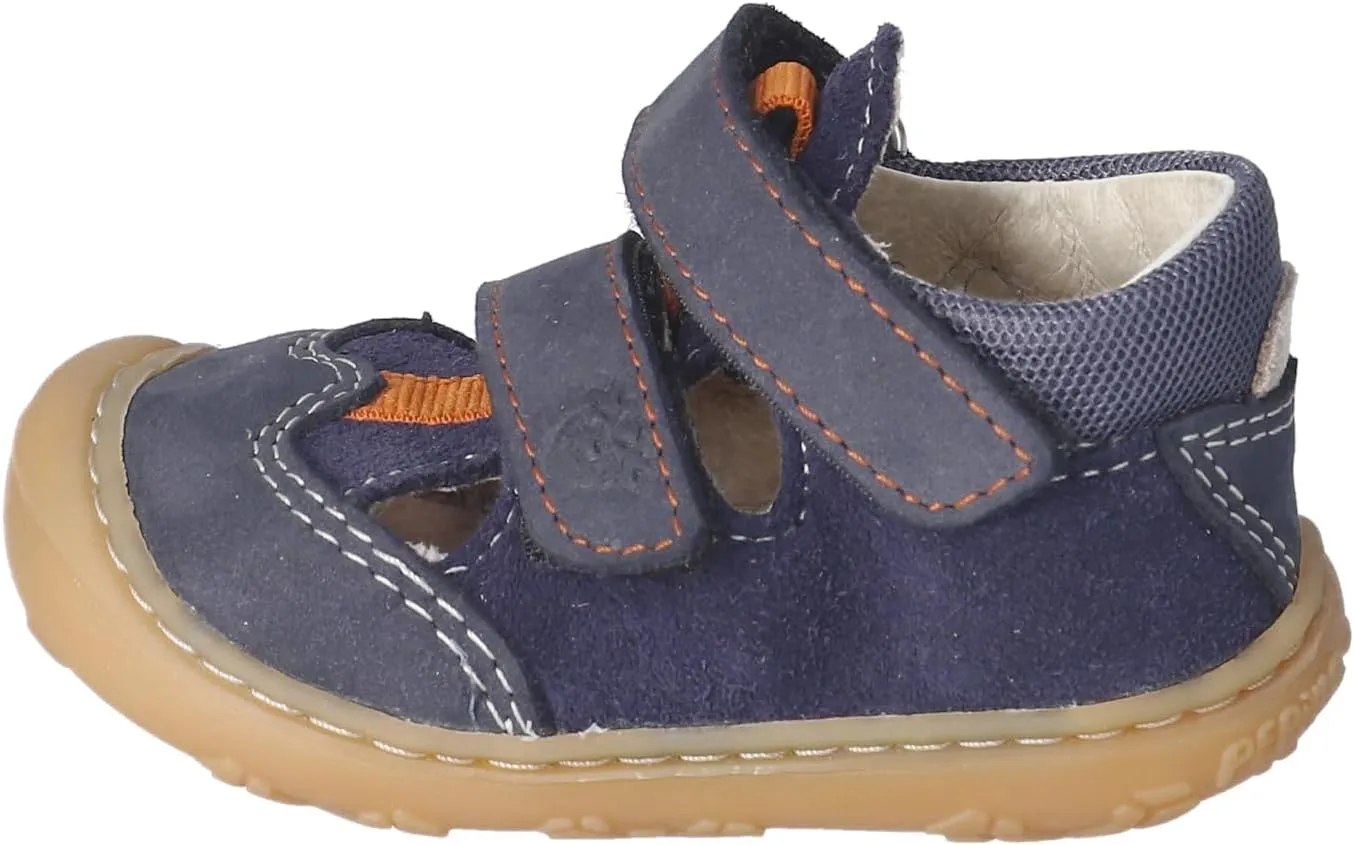 RICOSTA EBI Boys Girls Low Top Trainers Learning to Walk Width Medium Loose