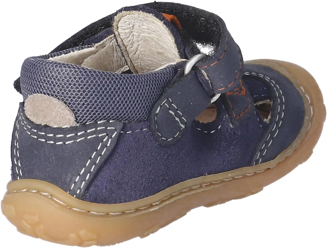 RICOSTA EBI Boys Girls Low Top Trainers Learning to Walk Width Medium Loose