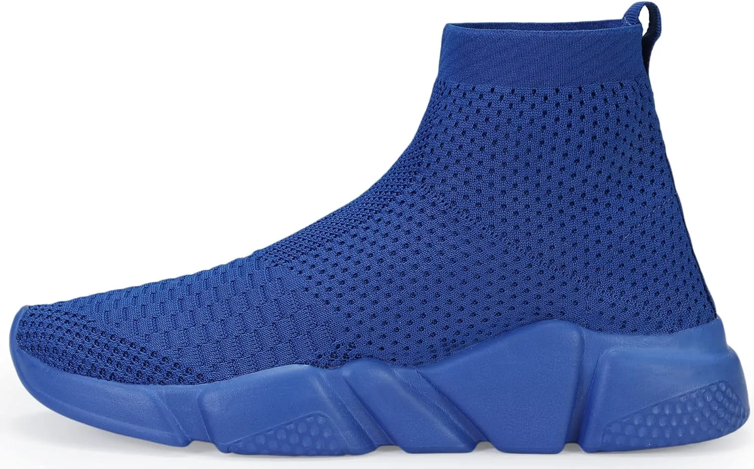 Santiro Walking Shoes for Men Lightweight High Top Sneakers Breathable Knit Athletic Running Shoes Fashion Gym Sports Shoes