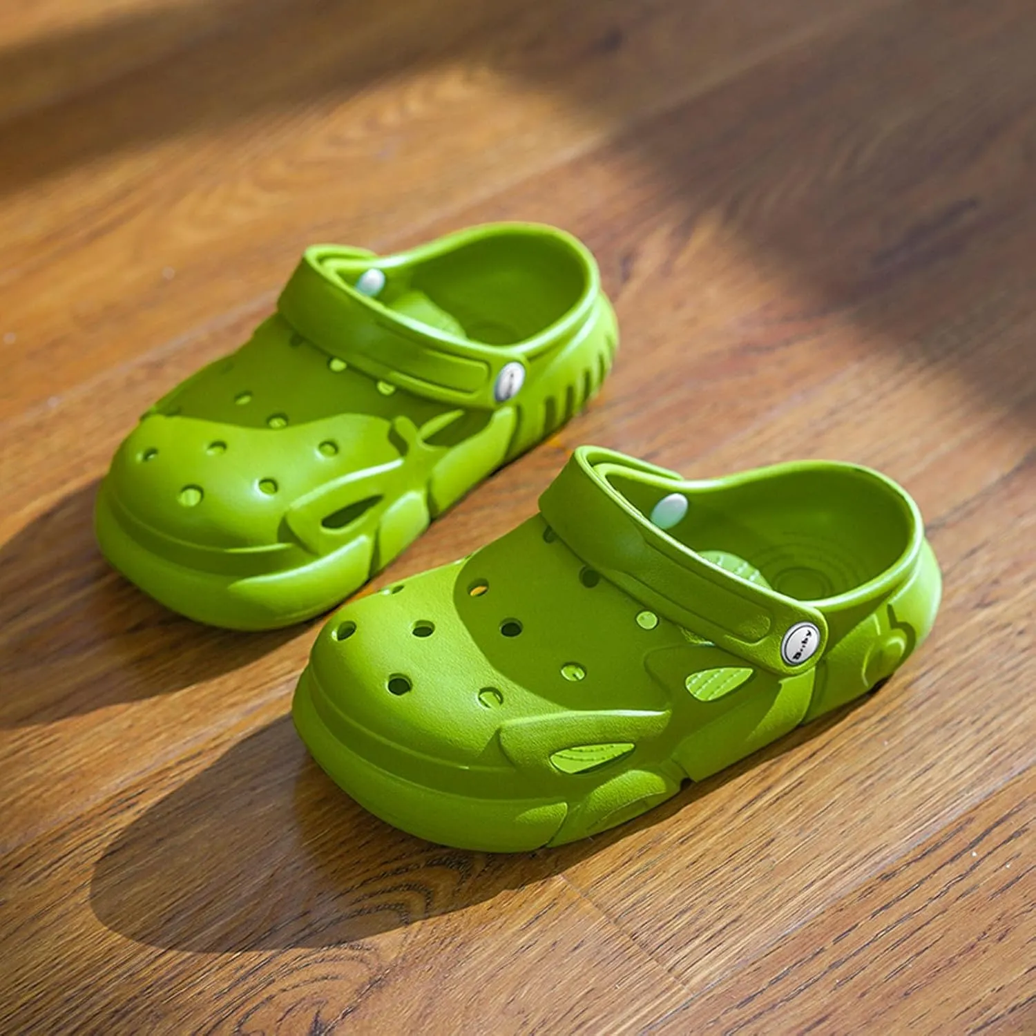 SECHRITE Kids Boys Girls Garden Clogs Shoes Shower Slippers Toddler Slip On Mules Lightweight Beach Pool Slides Indoor Sandals