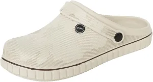SECHRITE Mens Clogs Mules Slip on Garden Work Nurse Water Shoes for Men Non Slip Waterproof Closed Toe Clogs Sandals for Kitchen Office Beach Fishing