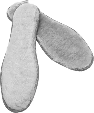 Shoe Inserts 4 Pairs Women's Warm Insoles Thick Plush Non-Crease Thermal Insulation Comfort for Cold Weather (Size 42)