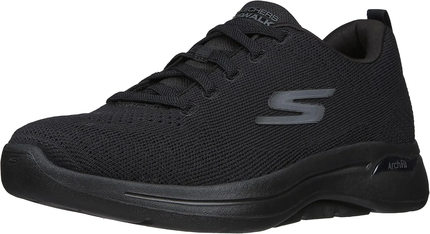 Skechers Men's Gowalk Arch Fit-Athletic Workout Walking Shoe with Air Cooled Foam Sneakers, Black 2, 10.5 X-Wide