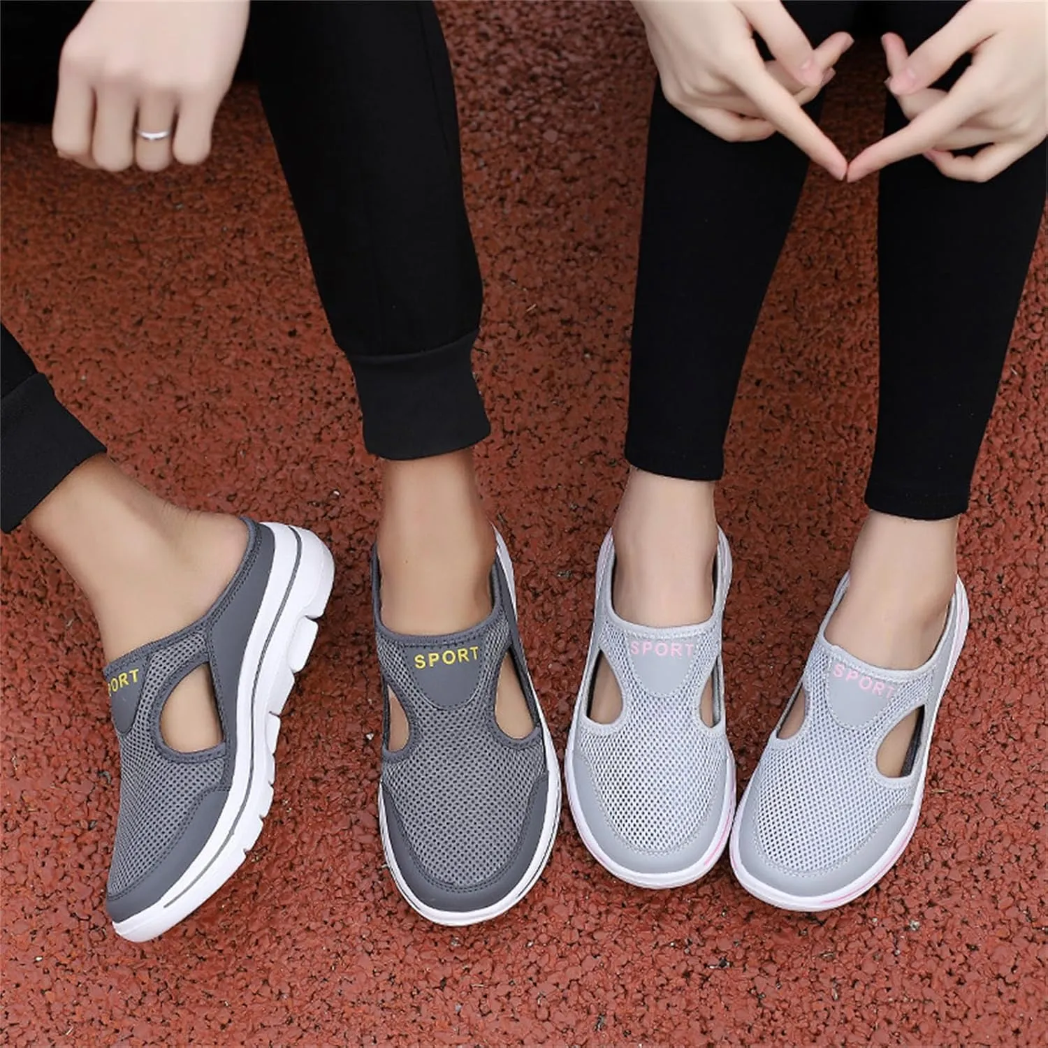 Slip On Mules for Women Men Lightweight Breathable Walking Shoes Quick Drying Sandals Summer Beach Shoes Footwear