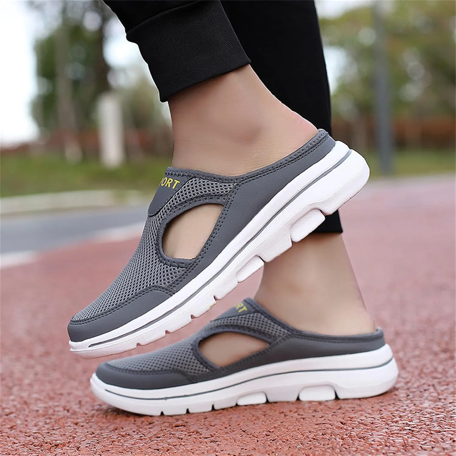 Slip On Mules for Women Men Lightweight Breathable Walking Shoes Quick Drying Sandals Summer Beach Shoes Footwear
