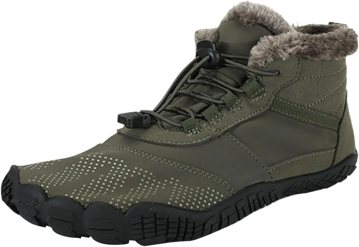 Snow Boots for Teen Girls Waterproof Fuzzy Boots Warm Sneaker Boots Comfortable Warm Outdoor Boots Teens Winter Boots