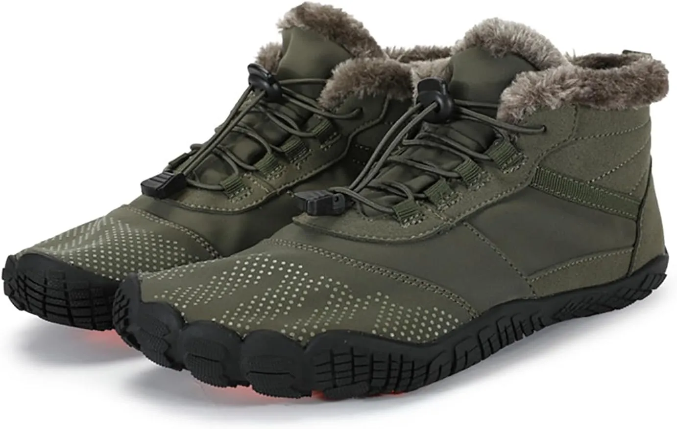 Snow Boots for Teen Girls Waterproof Fuzzy Boots Warm Sneaker Boots Comfortable Warm Outdoor Boots Teens Winter Boots