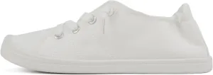 Soda Flat Women Shoes Linen Canvas Slip On Sneakers Lace Up Style Loafers Zig-S