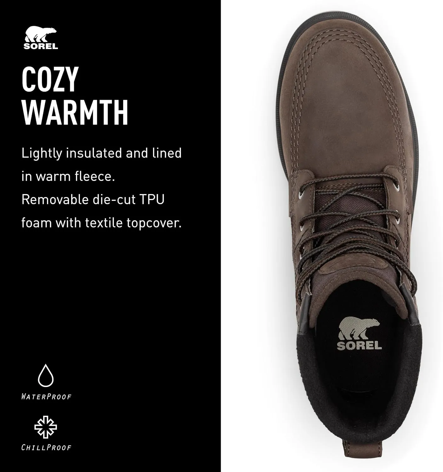 Sorel Carson Storm Waterproof Men's Boots