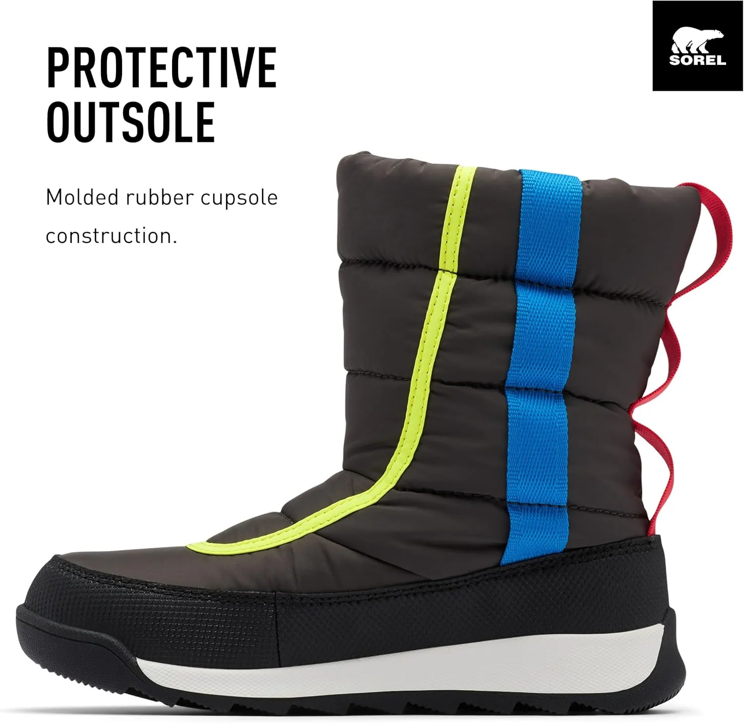 Sorel Unisex Youth Whitney II Puffy Mid Waterproof Boots