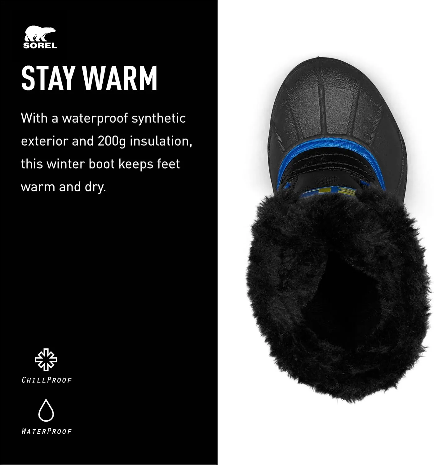 SOREL - Youth Snow Commander Snow Boots for Kids