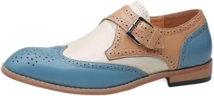 Splicing Mens Dress Shoes Classic Italian Slip On Men's Loafers Breathable Brogue Carved Genuine Leather Shoes Men Office Shoes