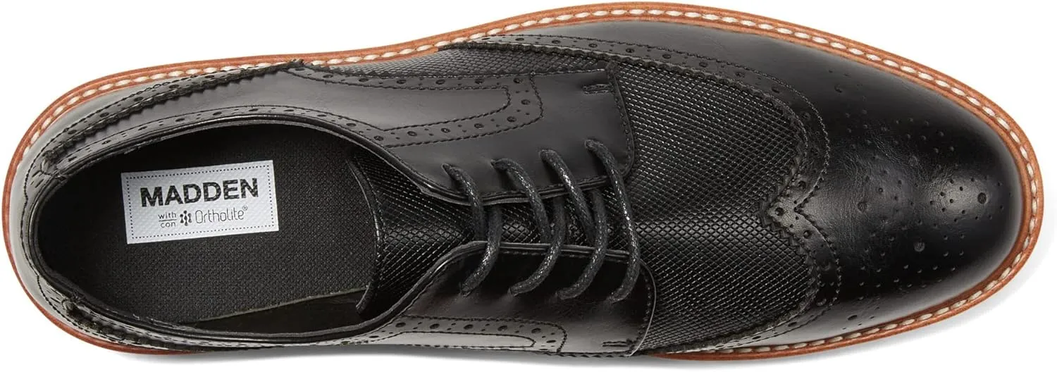 Steve Madden® Vikkin Summer Shoes for Men – Walk, Running, Leisure – Synthetic Upper – Round Toe Design