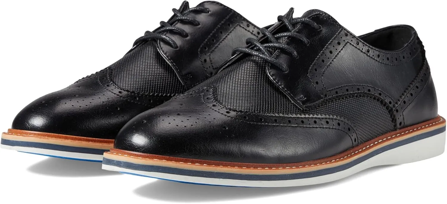 Steve Madden® Vikkin Summer Shoes for Men – Walk, Running, Leisure – Synthetic Upper – Round Toe Design