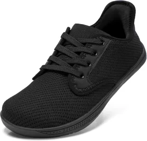 STQ Wide Toe Box Barefoot Shoes Women Minimalist Zero Drop Trail Running Sneakers Width Grounded Walking Tennis Footwear for Hiking Athletic Crossfit Workout Gym Training