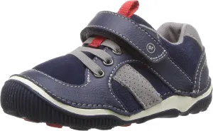 Stride Rite Boys' SRTech Wes Casual Sneaker, Navy