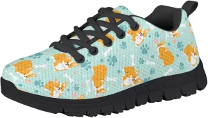 SYtrade Kid Boys Girls Shoes Running/Walking Sports Sneakers Black Sole