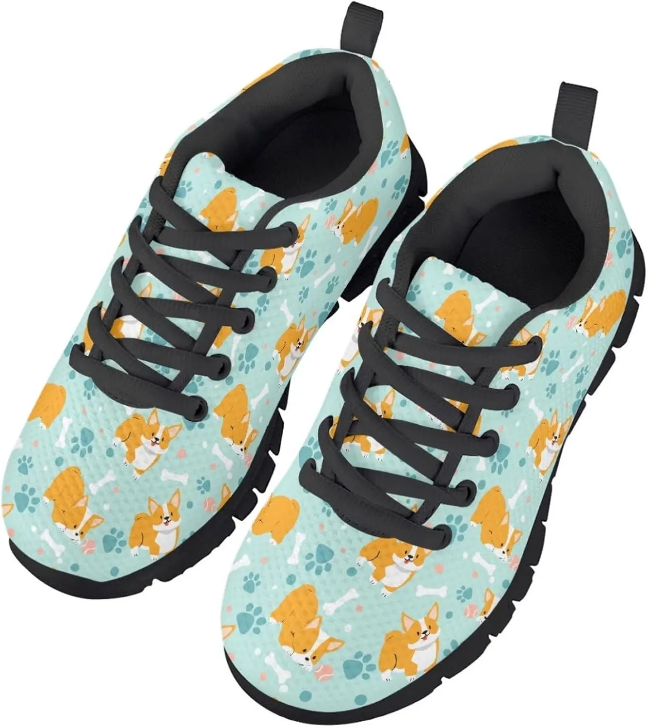 SYtrade Kid Boys Girls Shoes Running/Walking Sports Sneakers Black Sole