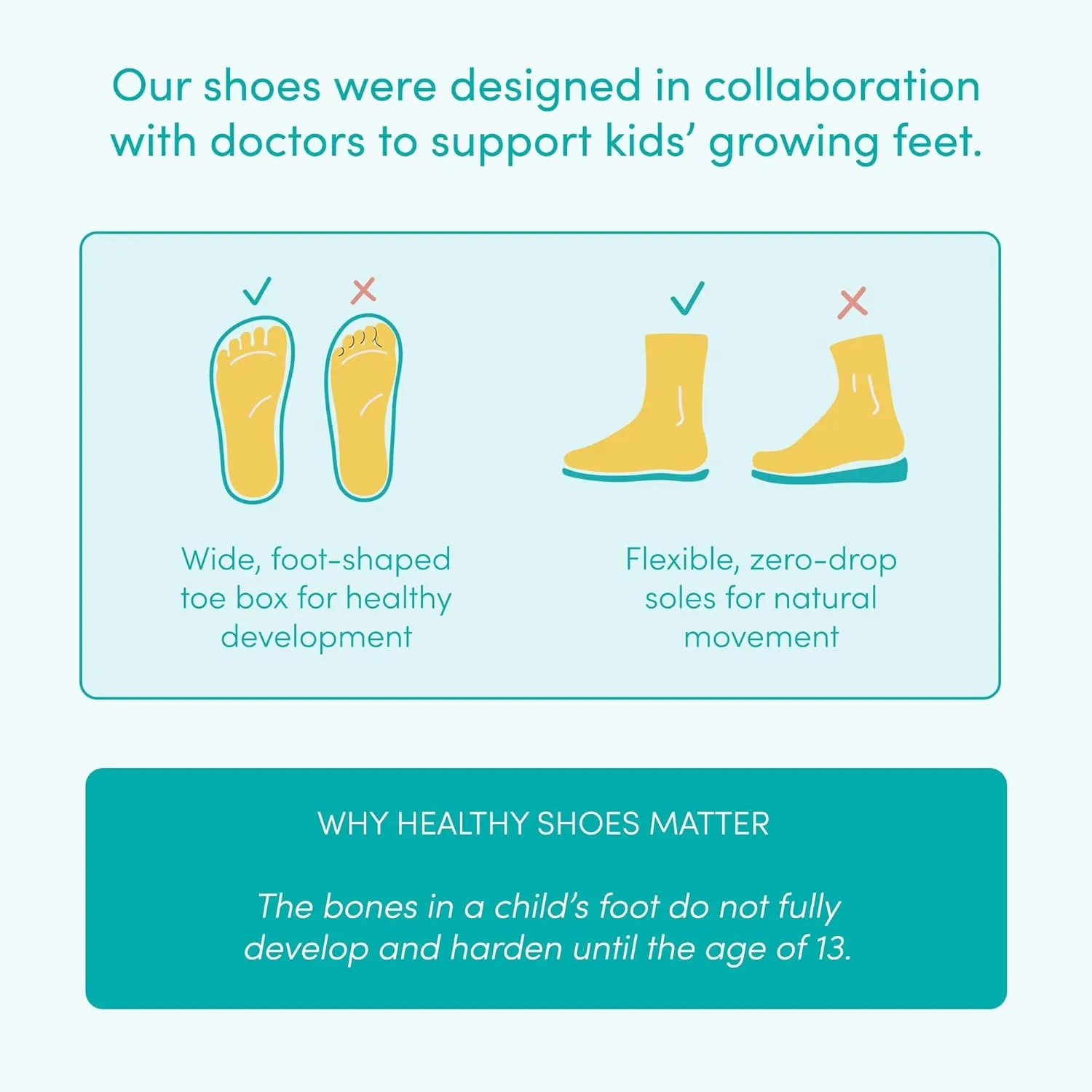 Ten Little First Walker Baby Shoes & Toddler Shoes for Boys & Girls - Lightweight, Breathable Cotton Baby Walking Shoes - Non-Slip, Wide-Feet Walking Shoes for Babies