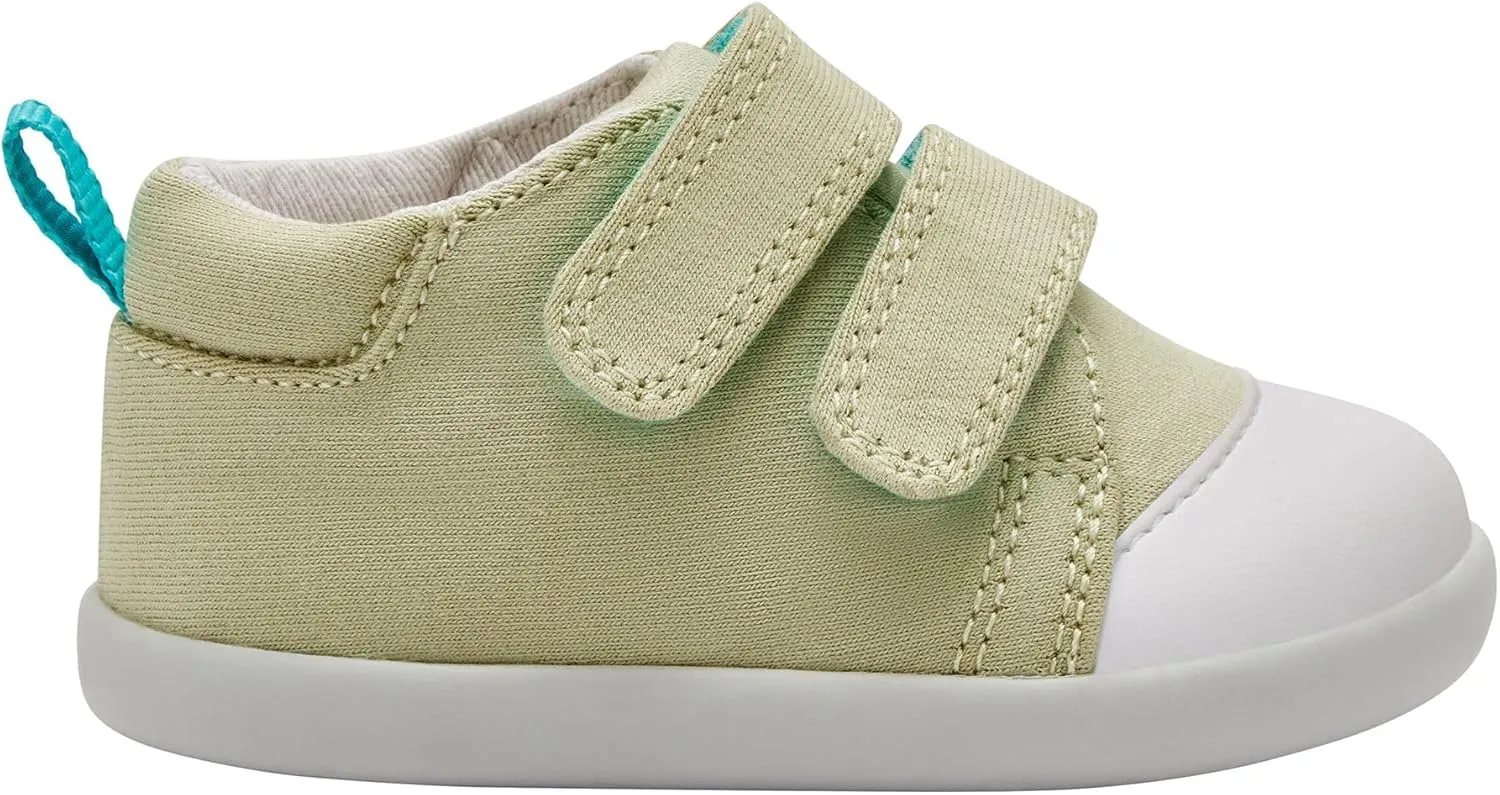 Ten Little First Walker Baby Shoes & Toddler Shoes for Boys & Girls - Lightweight, Breathable Cotton Baby Walking Shoes - Non-Slip, Wide-Feet Walking Shoes for Babies