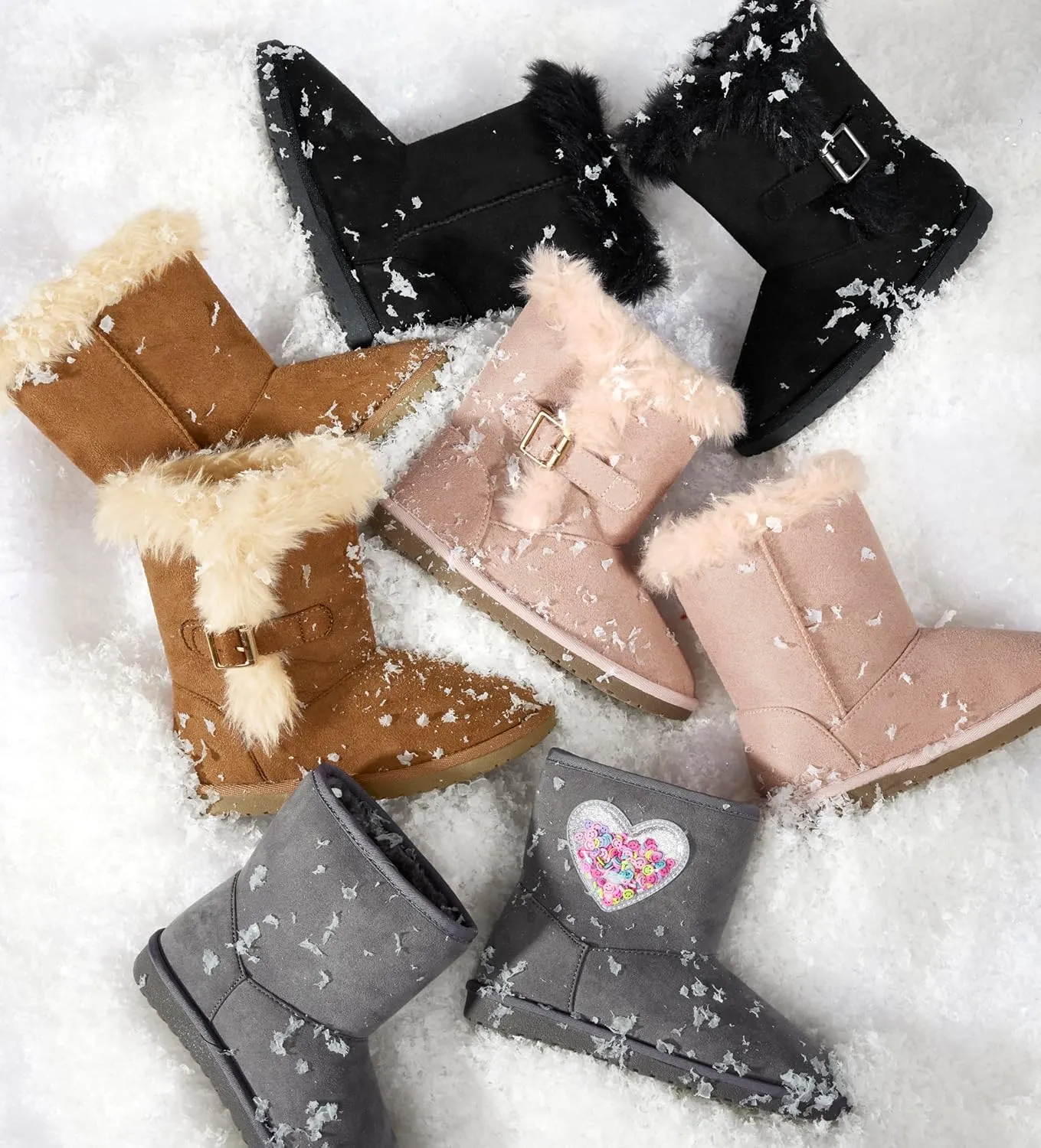 The Children's Place Girls' Warm Lightweight Winter Boot