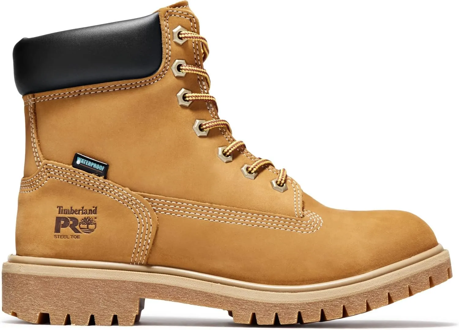 Timberland PRO Women's Direct Attach 6 Inch Steel Safety Toe Insulated Waterproof Industrial Work Boot