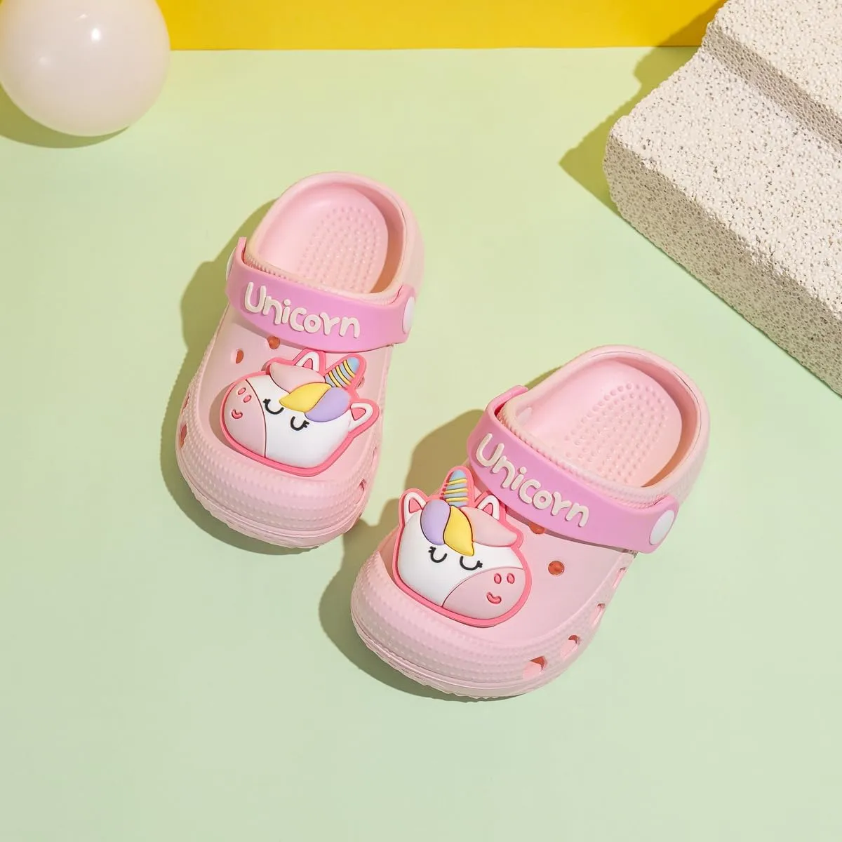 Toddler Kids Boys Girls Cute Garden Water Clogs Slip On Sandals Slides Lightweight Slipper Outdoor Summer Swimming Pool Infant Children Beach Pool Shoes