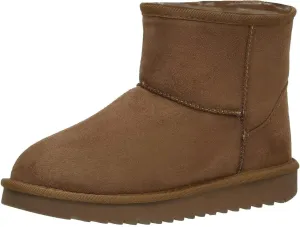 TruFox Kids Boys & Girls Mini Short Ankle Boot Soft Fur Lined Warm
