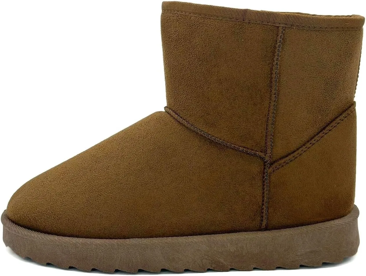 TruFox Womens Winter Boots Classic Faux Fur Lined Slip On Ankle Boots